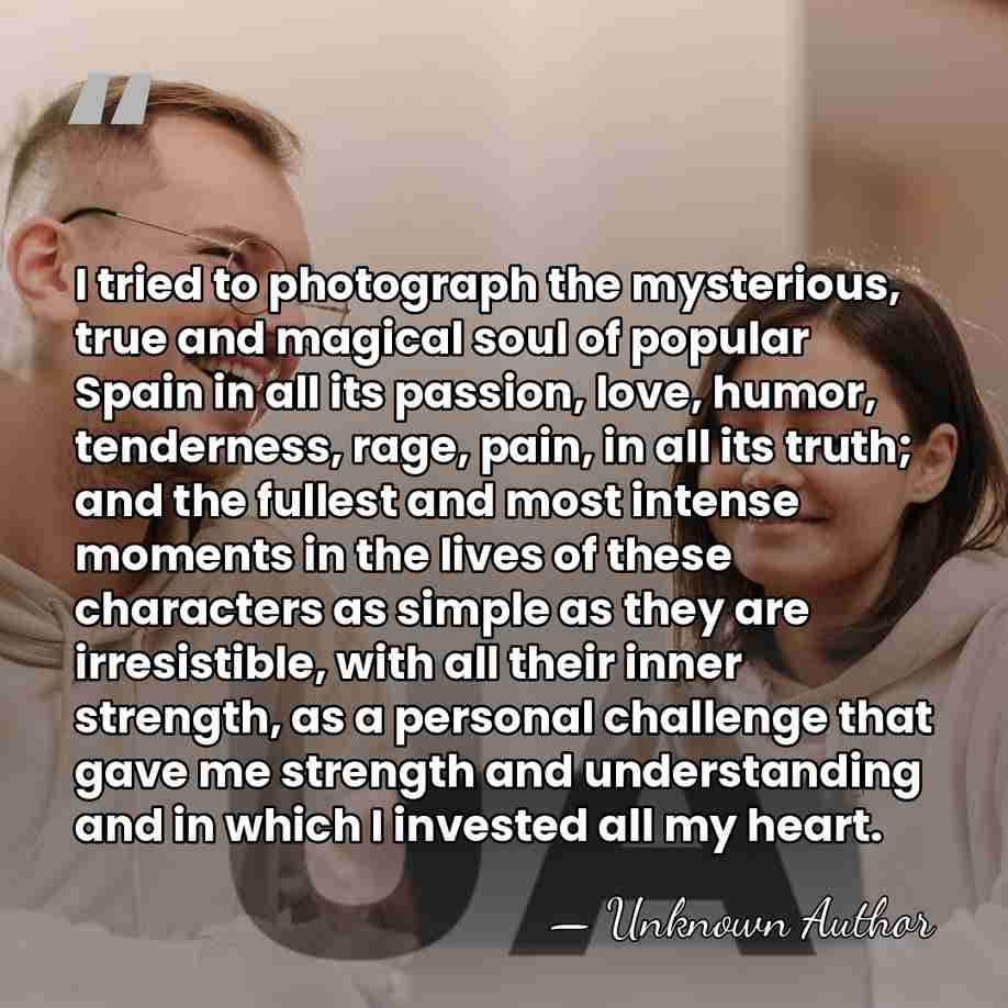 I tried to photograph the mysterious, true and magical soul of popular&hellip; - Cristina Garcia Rodero