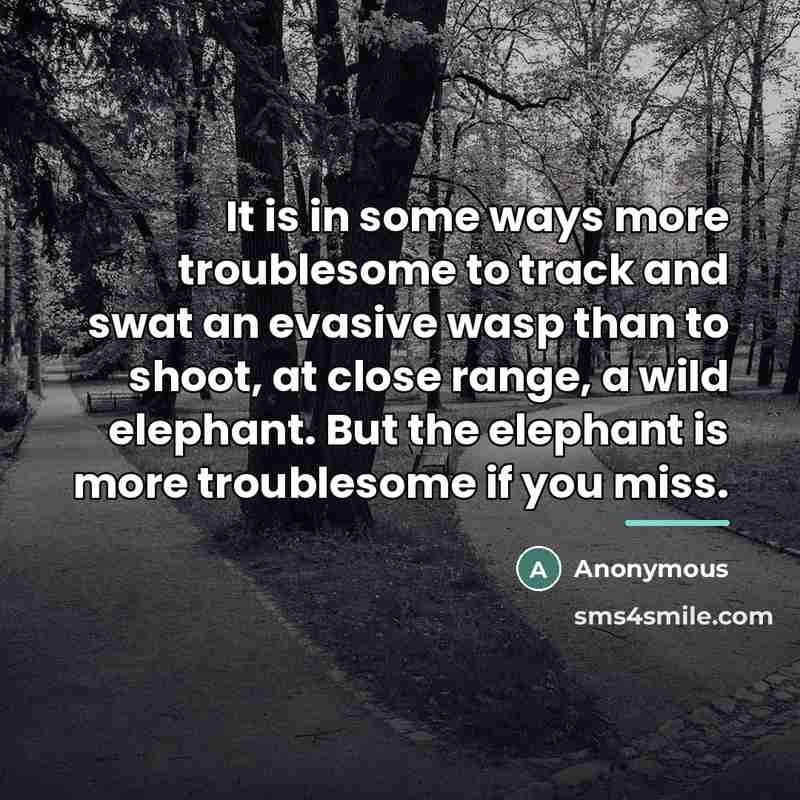 “It is in some ways more troublesome to track and…” quote by Anonymous