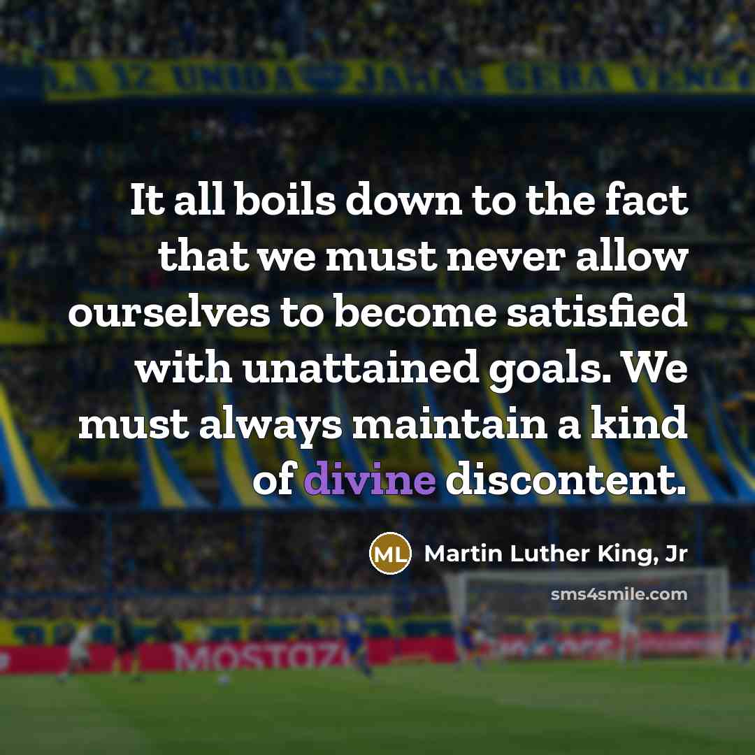 “It all boils down to the fact that we must…” quote by Martin Luther King, Jr