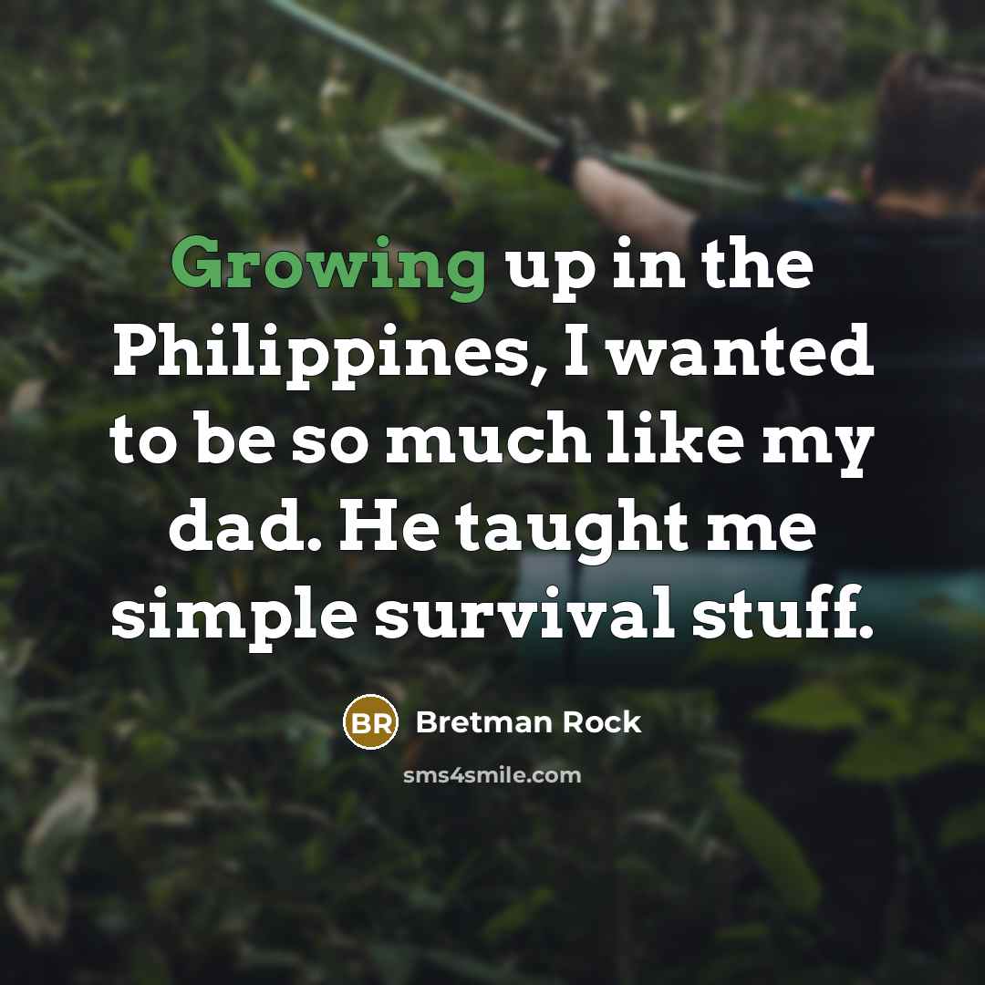 “Growing up in the Philippines, I wanted to be so…” quote by Bretman Rock