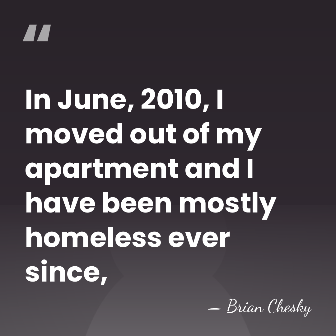 In June, 2010, I moved out of my apartment and I have&hellip; - Brian Chesky