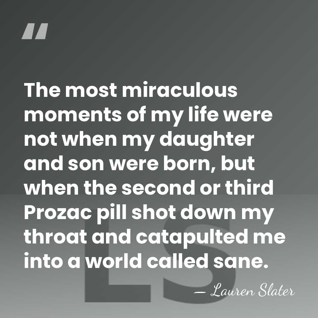 The most miraculous moments of my life were not when my daughter&hellip; - Lauren Slater