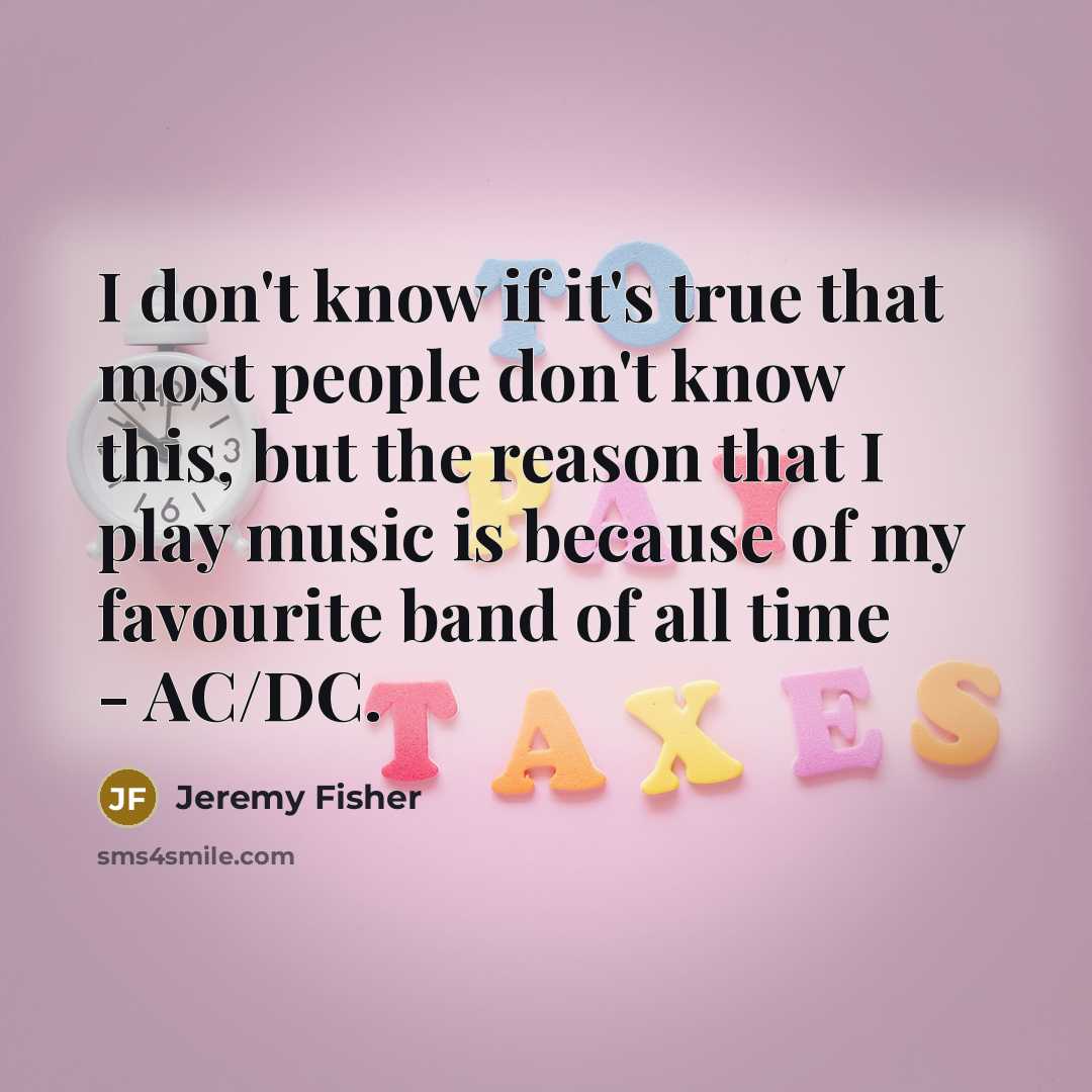 “I don't know if it's true that most people don't…” quote by Jeremy Fisher