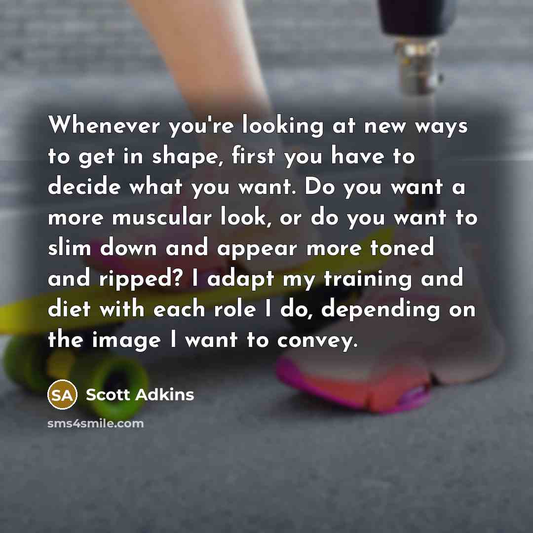 “Whenever you're looking at new ways to get in shape,…” quote by Scott Adkins