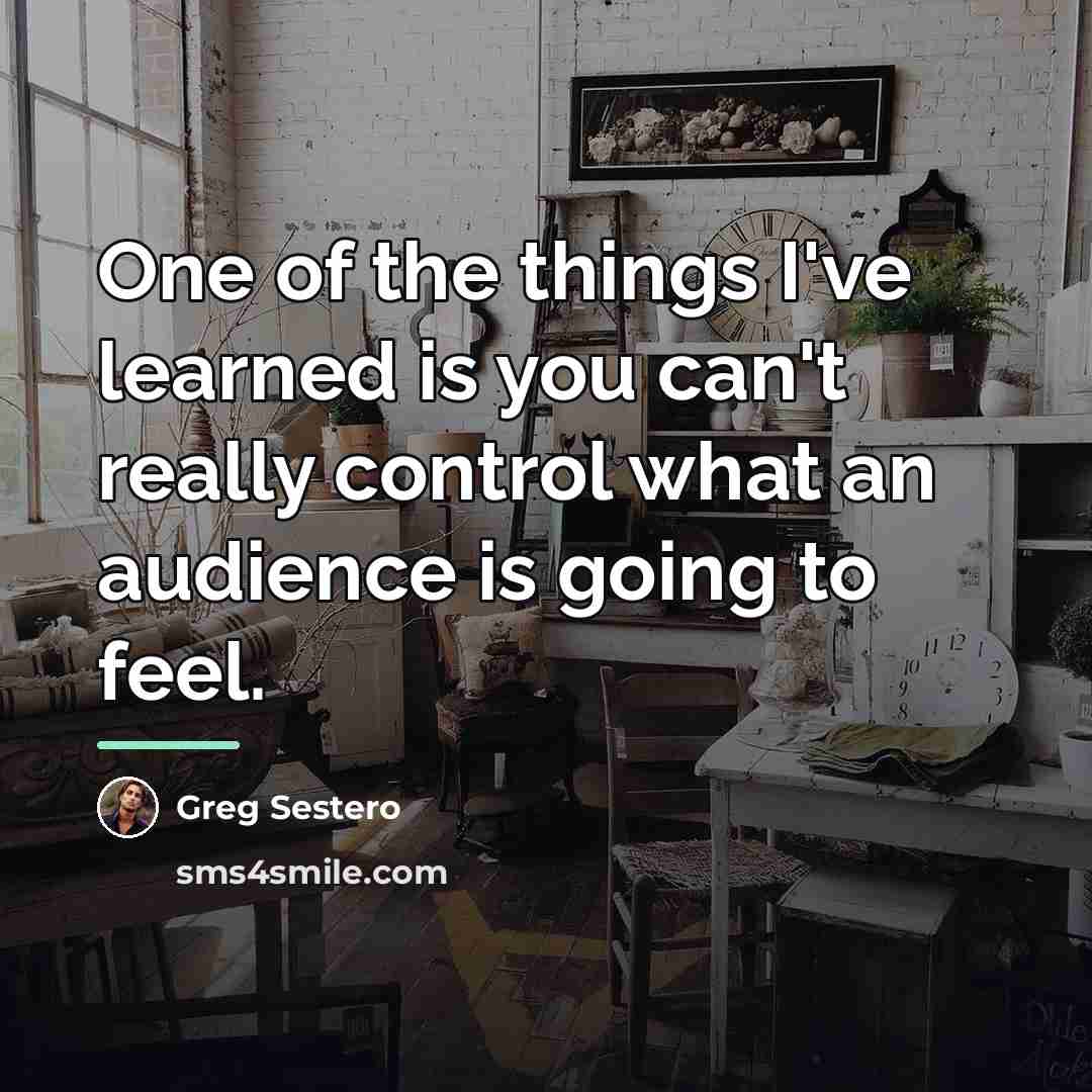 “One of the things I've learned is you can't really…” quote by Greg Sestero