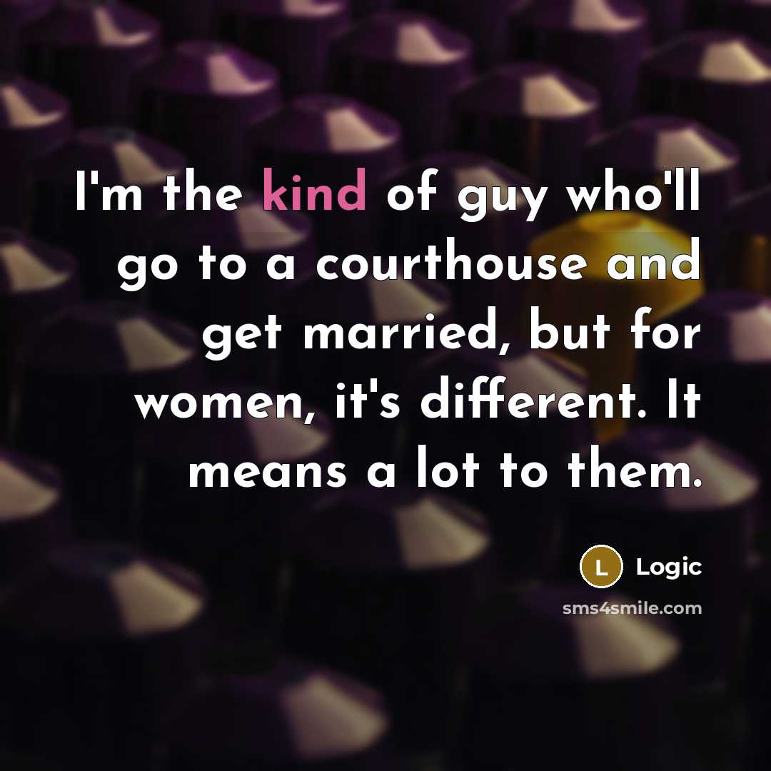 “I'm the kind of guy who'll go to a courthouse…” quote by Logic