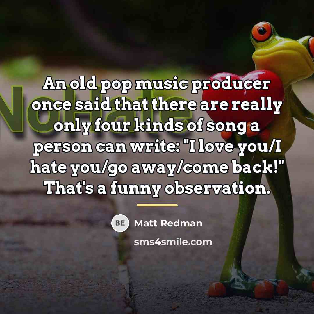 “An old pop music producer once said that there are…” quote by Matt Redman