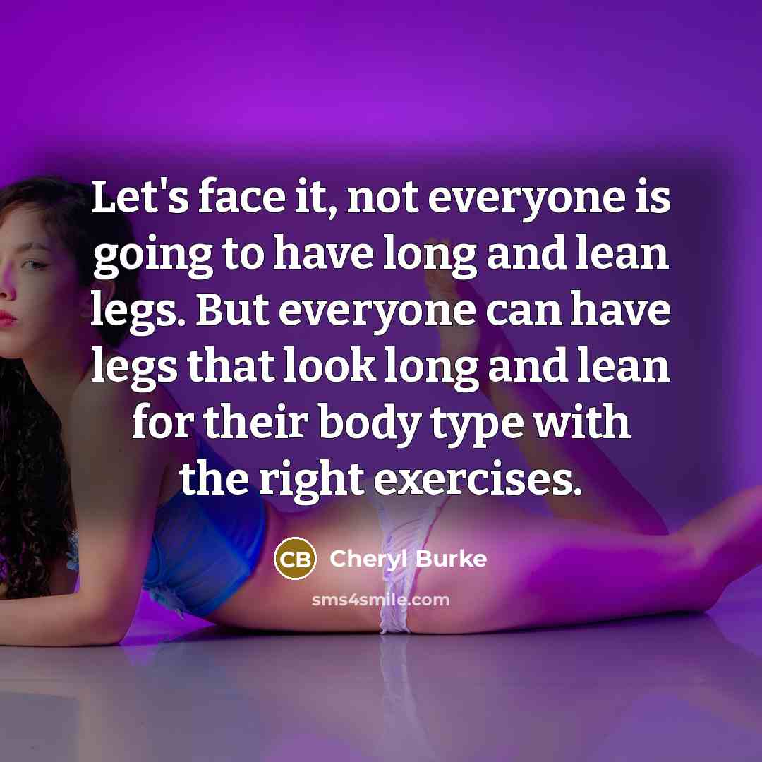 “Let's face it, not everyone is going to have long…” quote by Cheryl Burke