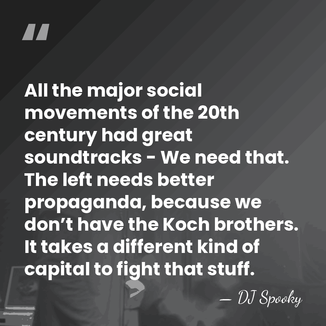 All the major social movements of the 20th century had great soundtracks&hellip; - DJ Spooky