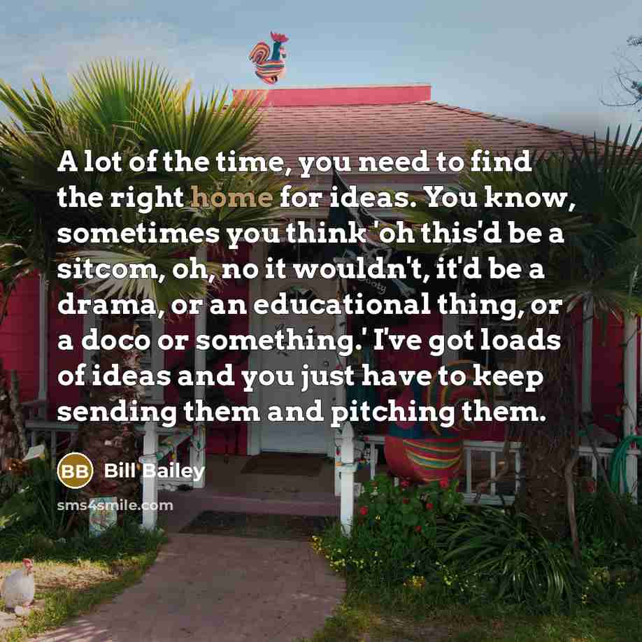 “A lot of the time, you need to find the…” quote by Bill Bailey