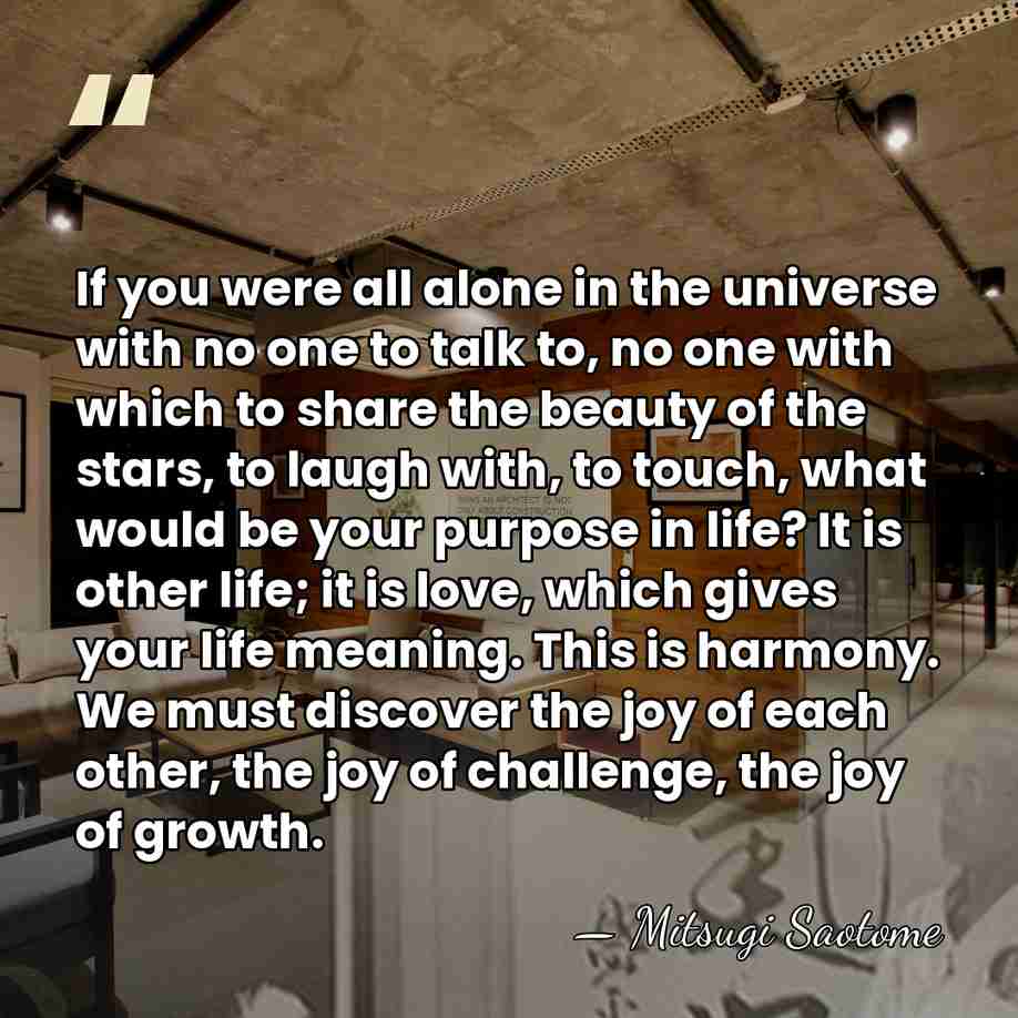 If you were all alone in the universe with no one to&hellip; - Mitsugi Saotome