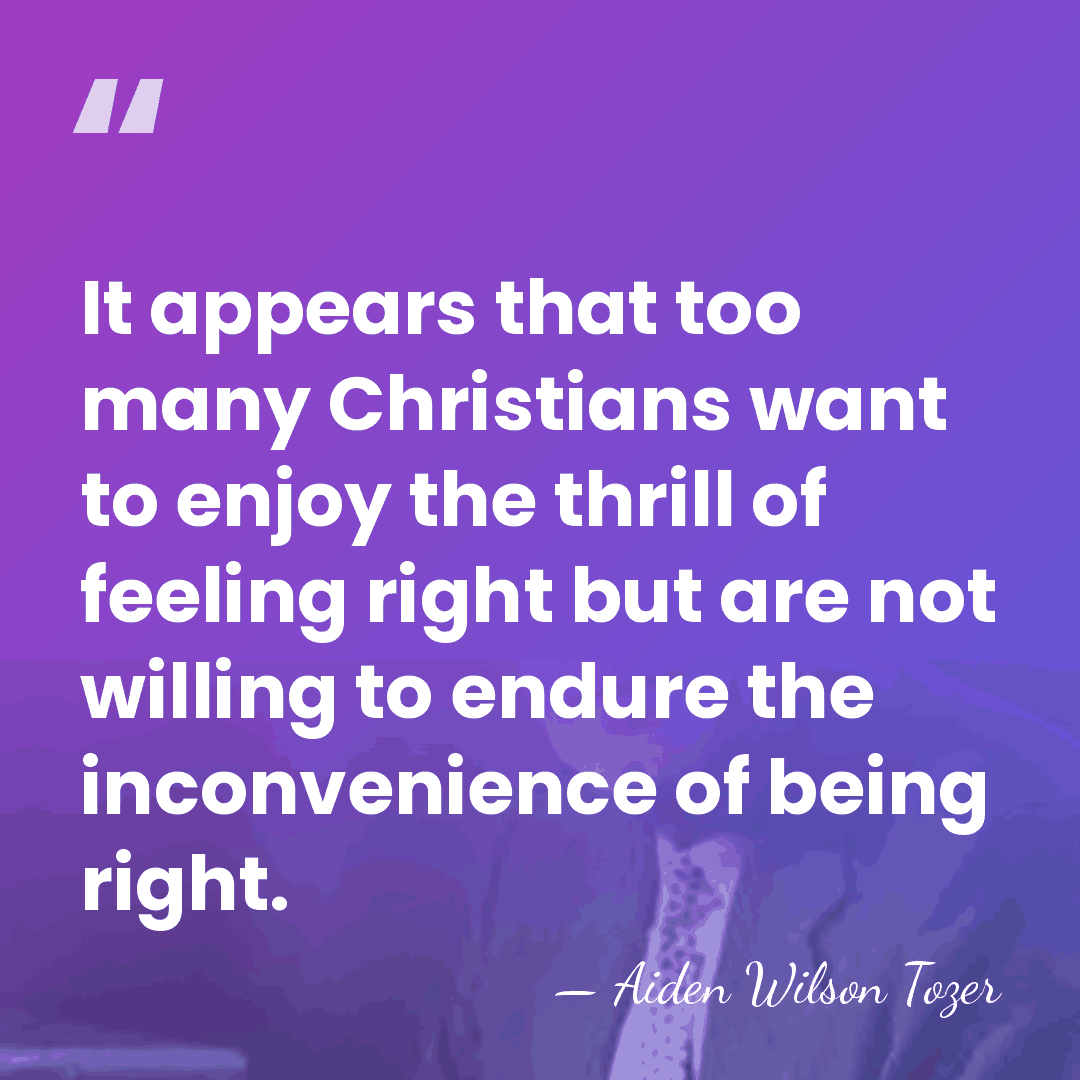 It appears that too many Christians want to enjoy the thrill of&hellip; - Aiden Wilson Tozer