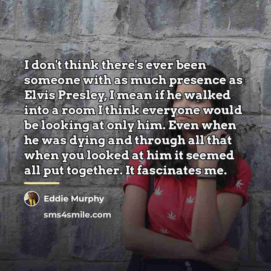 “I don't think there's ever been someone with as much…” quote by Eddie Murphy