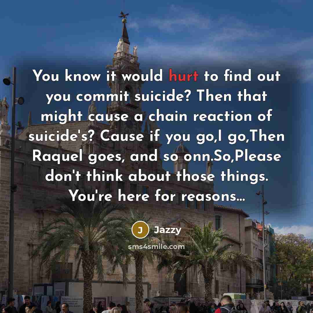 “You know it would hurt to find out you commit…” quote by Jazzy