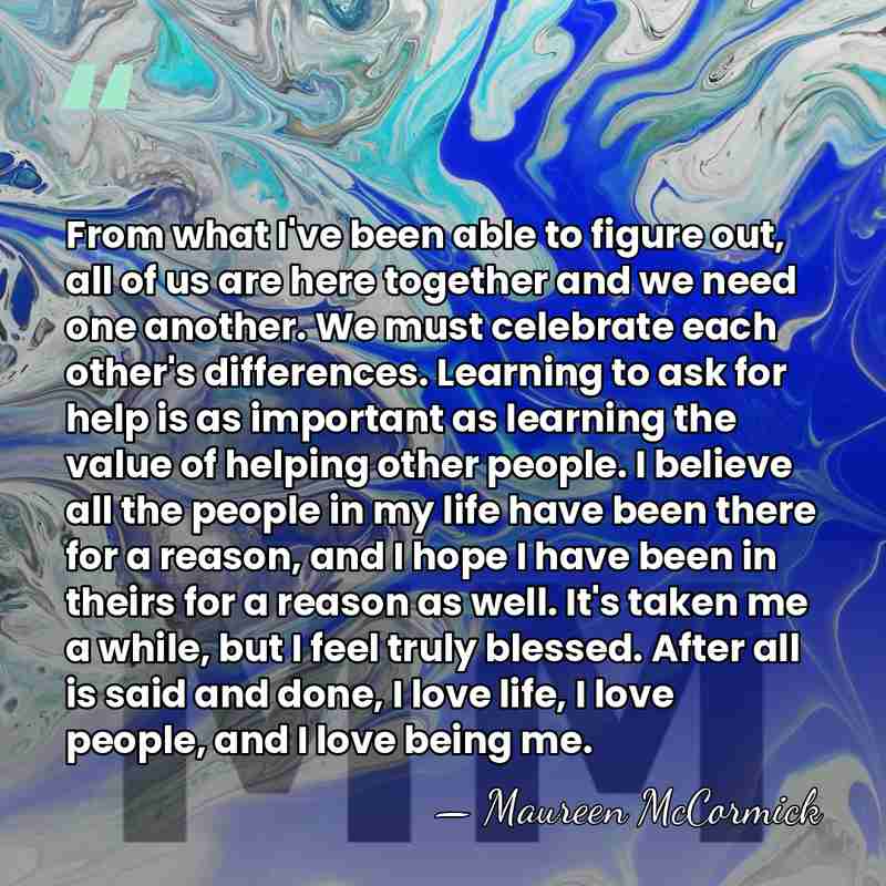 From what I've been able to figure out, all of us are&hellip; - Maureen McCormick