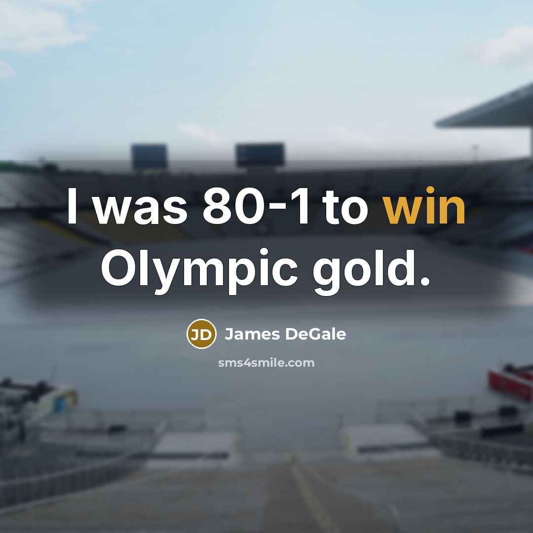 “I was 80-1 to win Olympic gold.…” quote by James DeGale
