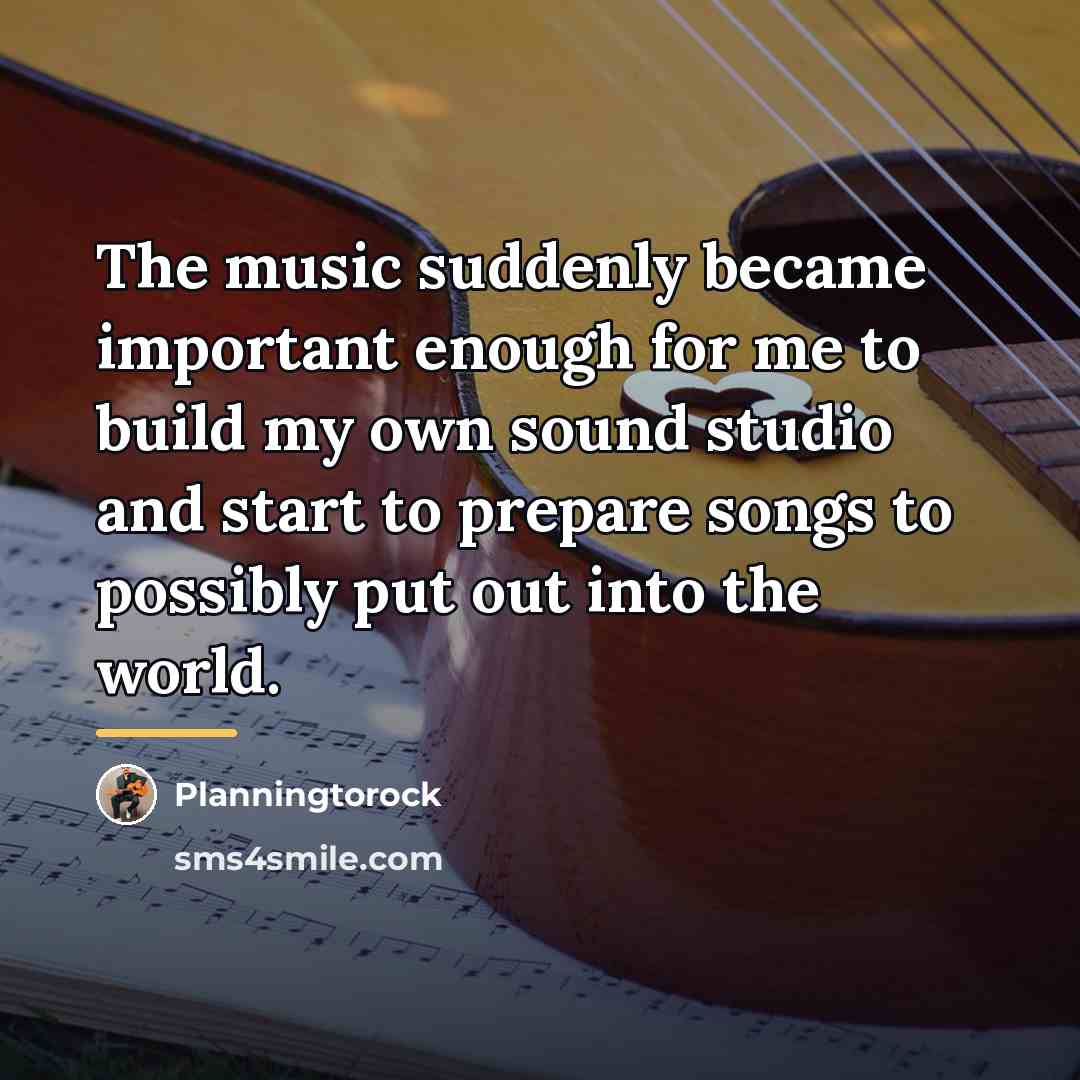 “The music suddenly became important enough for me to build…” quote by Planningtorock