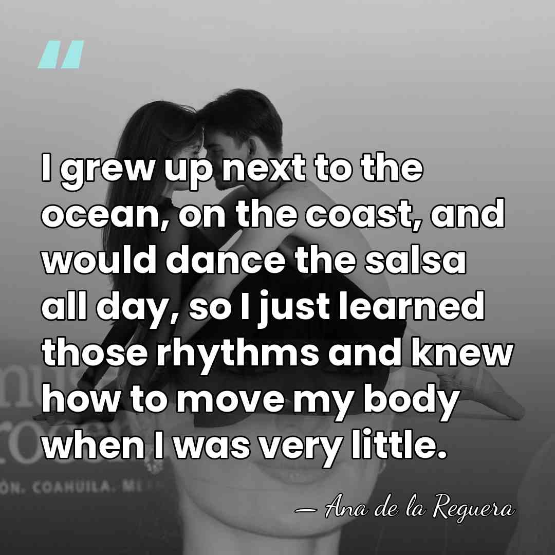 I grew up next to the ocean, on the coast, and would&hellip; - Ana de la Reguera