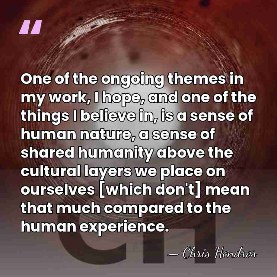 One of the ongoing themes in my work, I hope, and one&hellip; - Chris Hondros