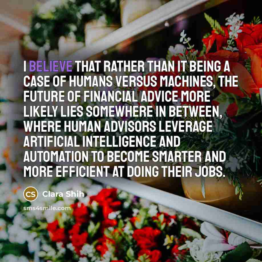 “I believe that rather than it being a case of…” quote by Clara Shih