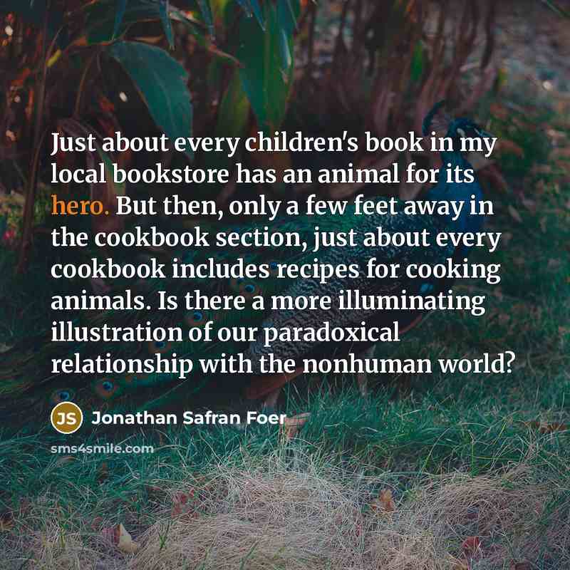 “Just about every children's book in my local bookstore has…” quote by Jonathan Safran Foer