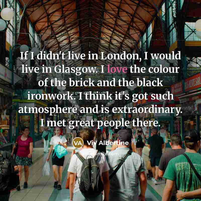 “If I didn't live in London, I would live in…” quote by Viv Albertine