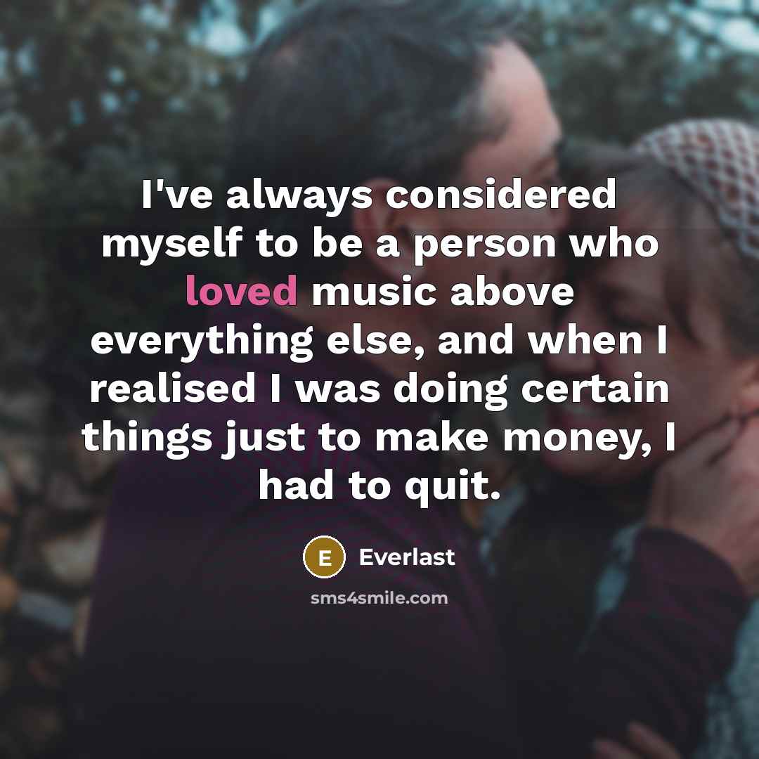 “I've always considered myself to be a person who loved…” quote by Everlast