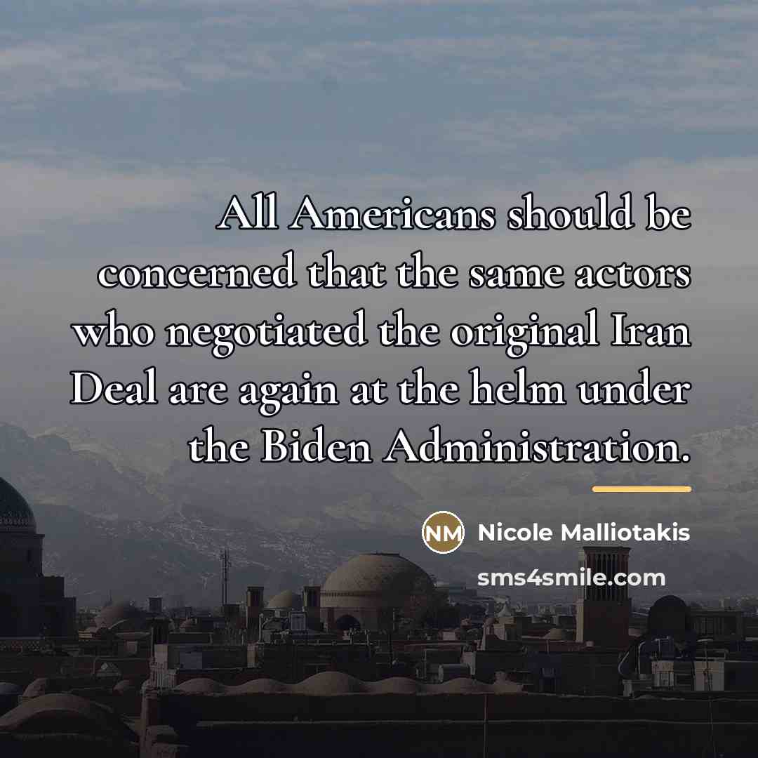 “All Americans should be concerned that the same actors who…” quote by Nicole Malliotakis