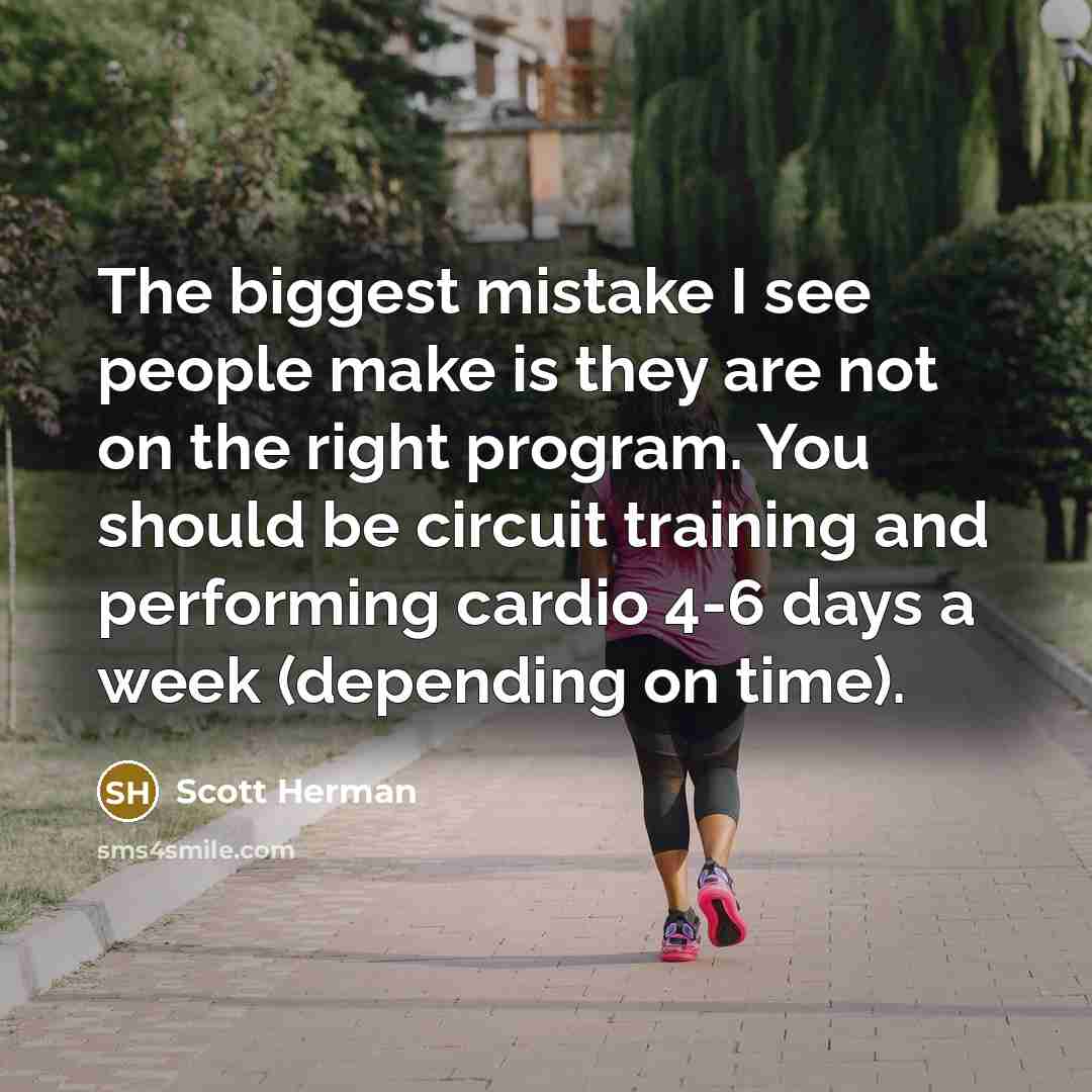 “The biggest mistake I see people make is they are…” quote by Scott Herman