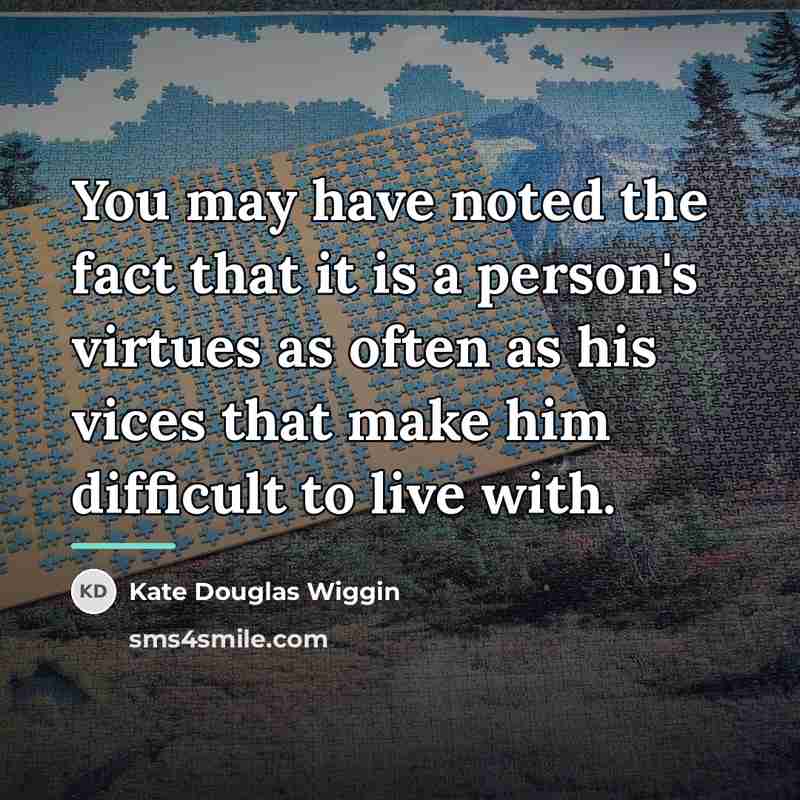 “You may have noted the fact that it is a…” quote by Kate Douglas Wiggin