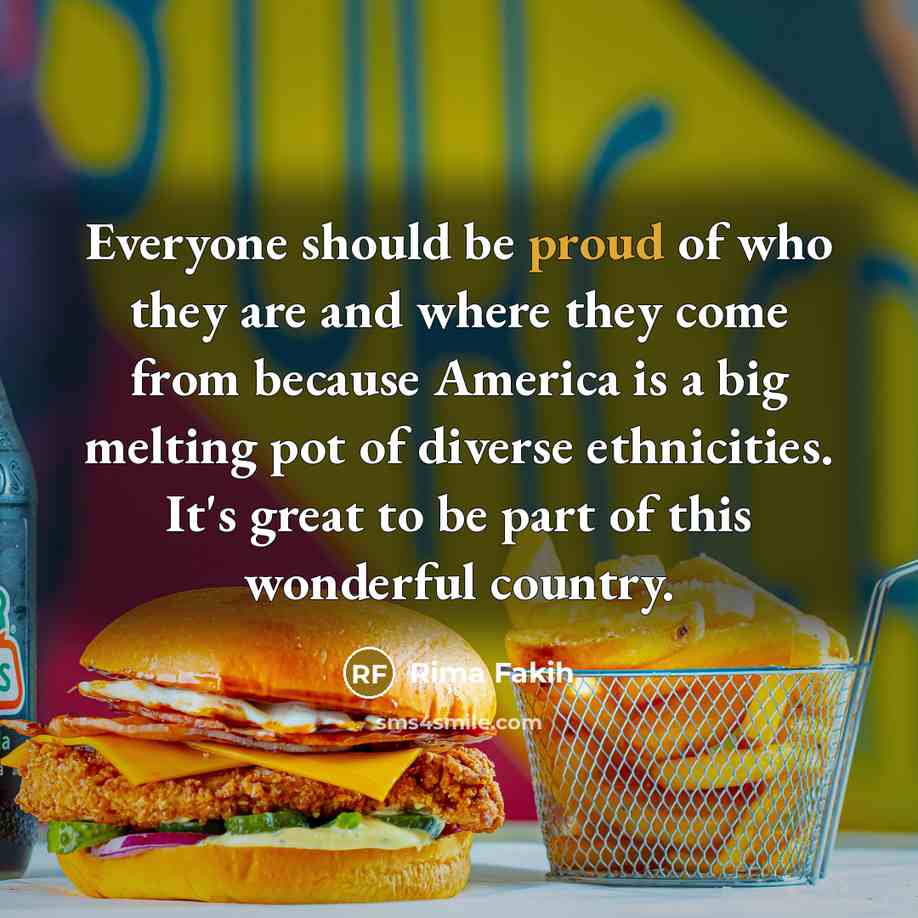 “Everyone should be proud of who they are and where…” quote by Rima Fakih