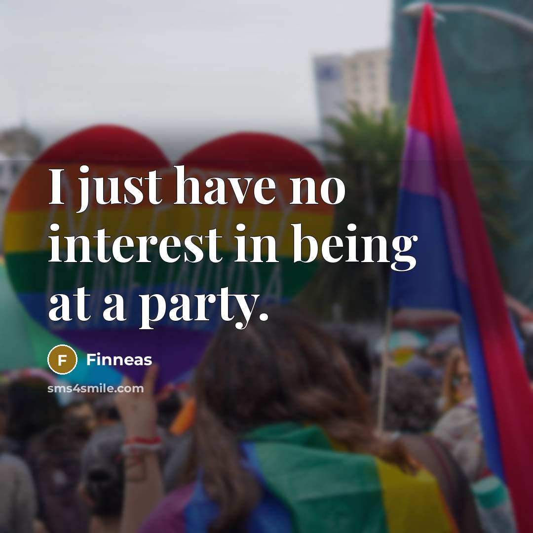 “I just have no interest in being at a party.…” quote by Finneas