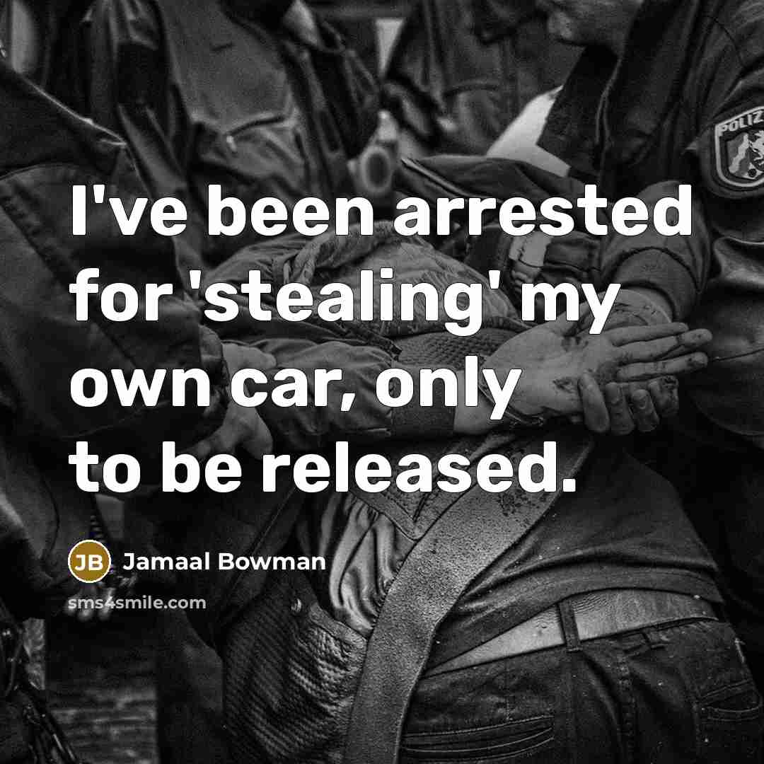 “I've been arrested for 'stealing' my own car, only to…” quote by Jamaal Bowman