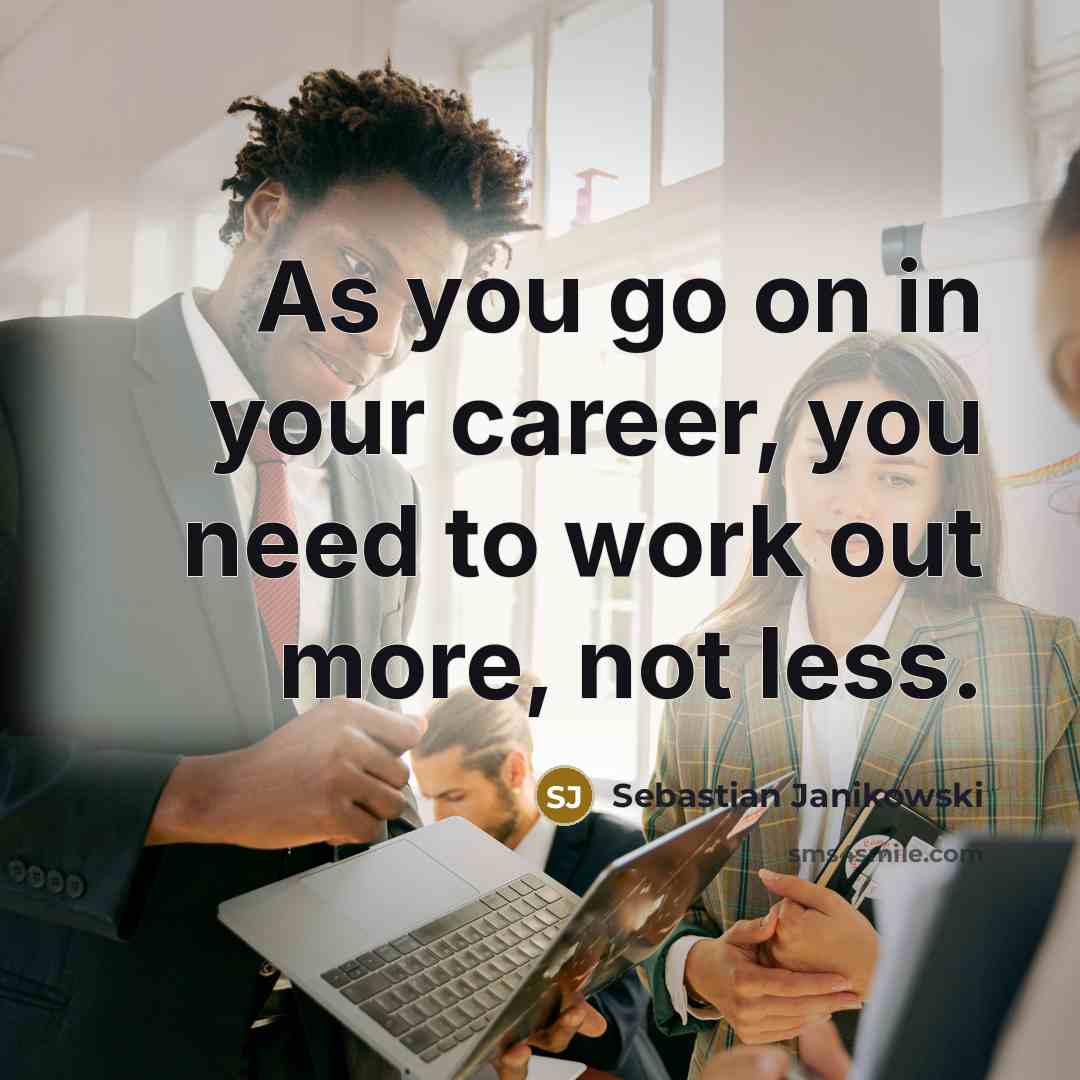 “As you go on in your career, you need to…” quote by Sebastian Janikowski