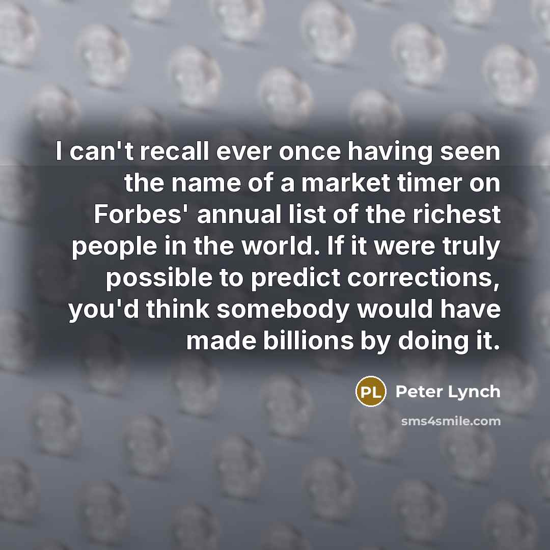 “I can't recall ever once having seen the name of…” quote by Peter Lynch