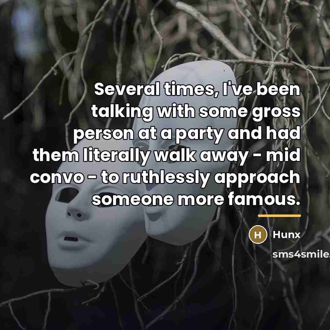 “Several times, I've been talking with some gross person at…” quote by Hunx