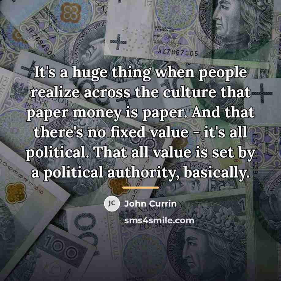 “It's a huge thing when people realize across the culture…” quote by John Currin