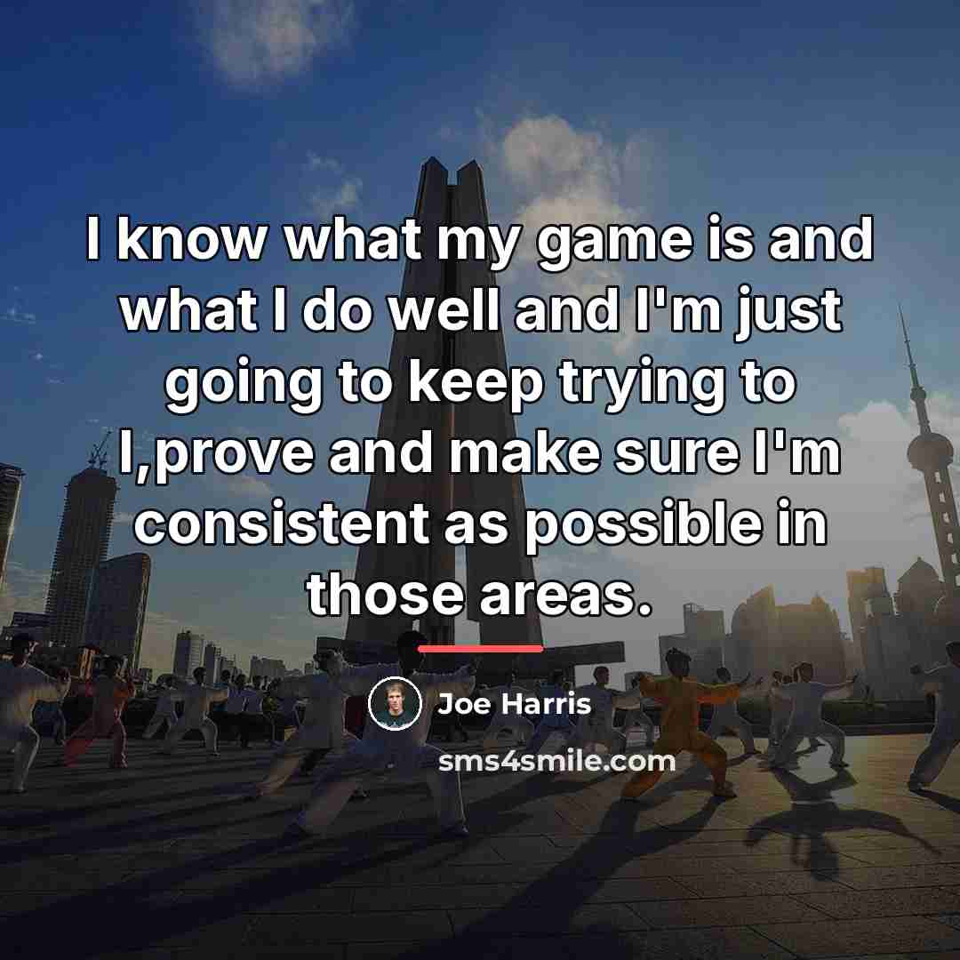 “I know what my game is and what I do…” quote by Joe Harris