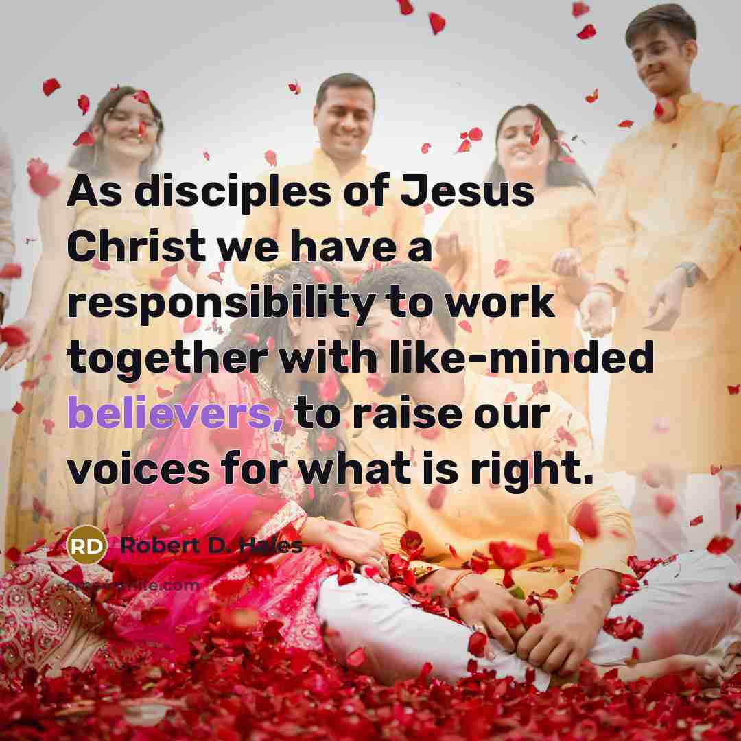 “As disciples of Jesus Christ we have a responsibility to…” quote by Robert D. Hales