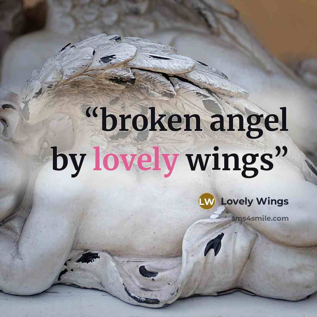 “broken angel by lovely wings” quote by Lovely Wings