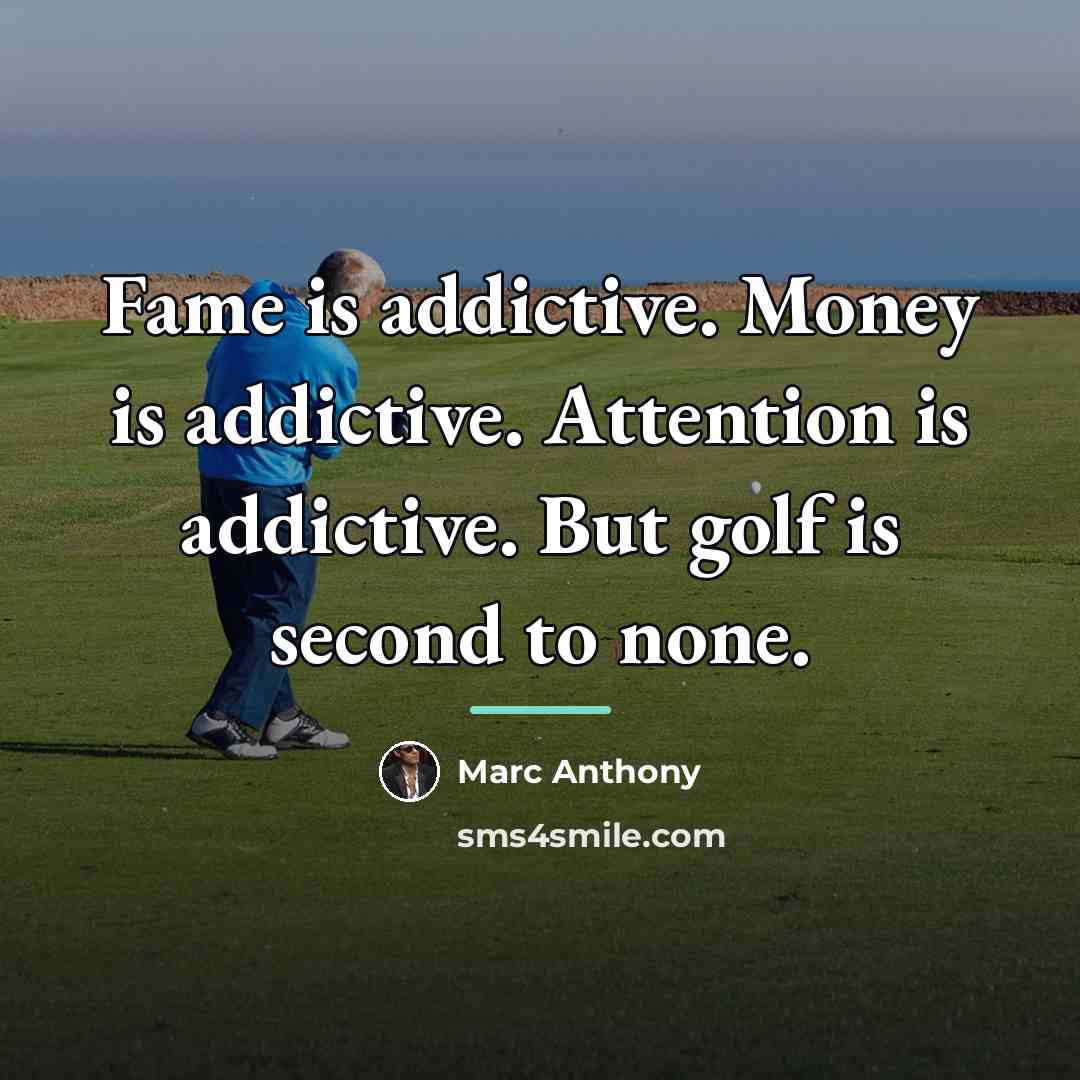 “Fame is addictive. Money is addictive. Attention is addictive. But…” quote by Marc Anthony