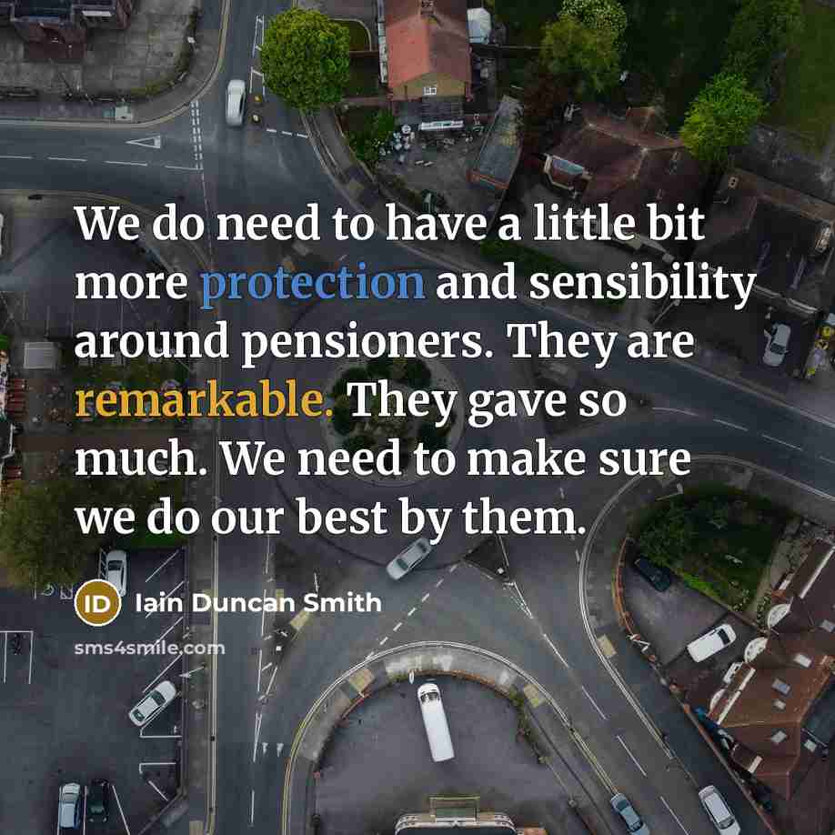 “We do need to have a little bit more protection…” quote by Iain Duncan Smith
