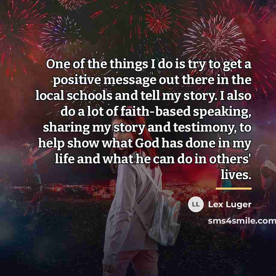 “One of the things I do is try to get…” quote by Lex Luger
