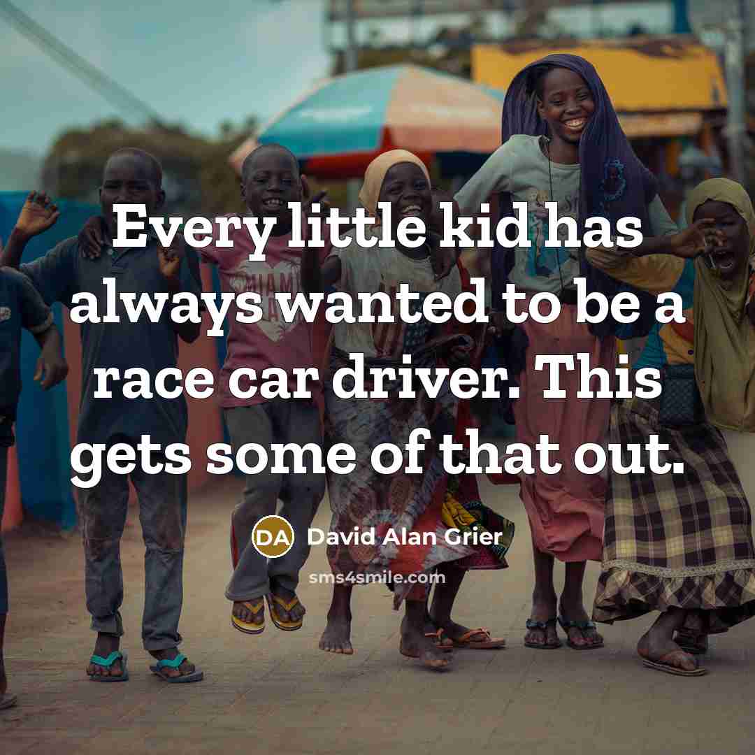“Every little kid has always wanted to be a race…” quote by David Alan Grier