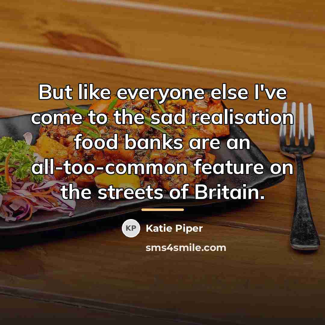 “But like everyone else I've come to the sad realisation…” quote by Katie Piper