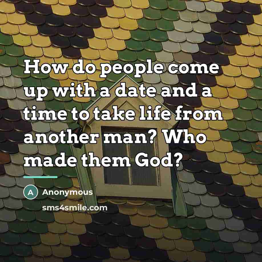“How do people come up with a date and a…” quote by Anonymous