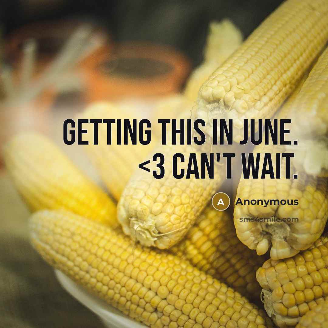 “Getting this in June.” quote by Anonymous