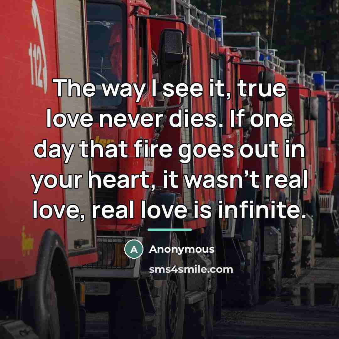 “The way I see it, true love never dies. If…” quote by Anonymous
