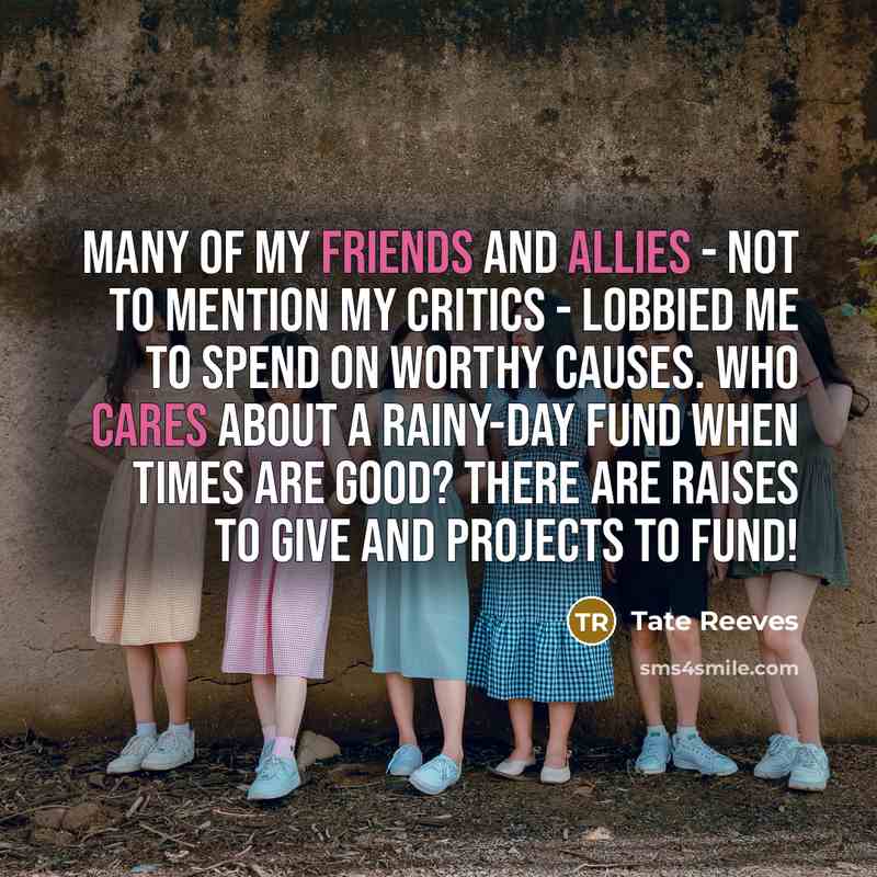 “Many of my friends and allies - not to mention…” quote by Tate Reeves
