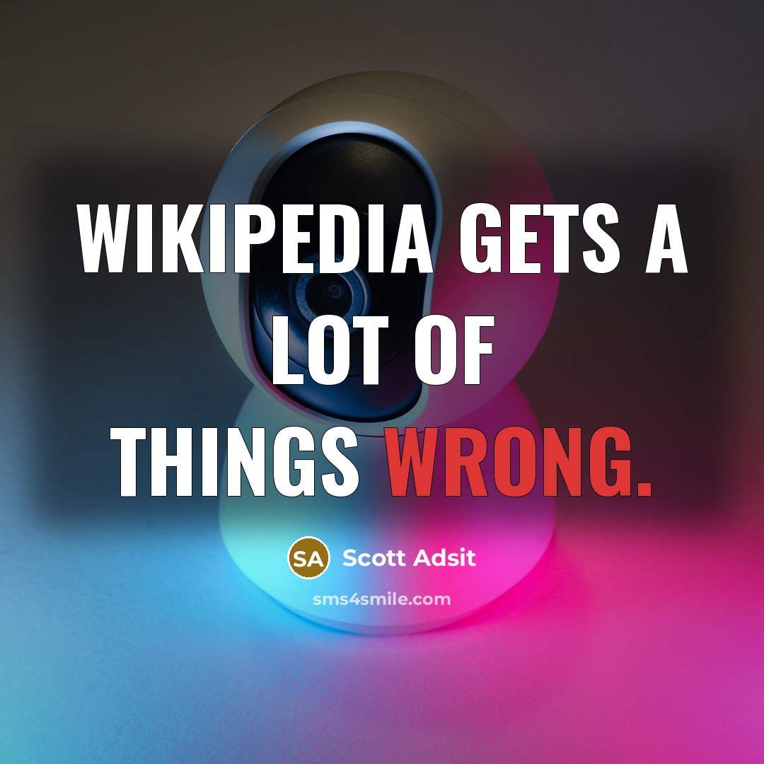 “Wikipedia gets a lot of things wrong.” quote by Scott Adsit